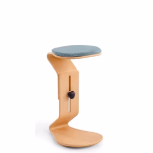 Hocker myERCOLINO ready mit Sitzpolster, höhenverstellbar