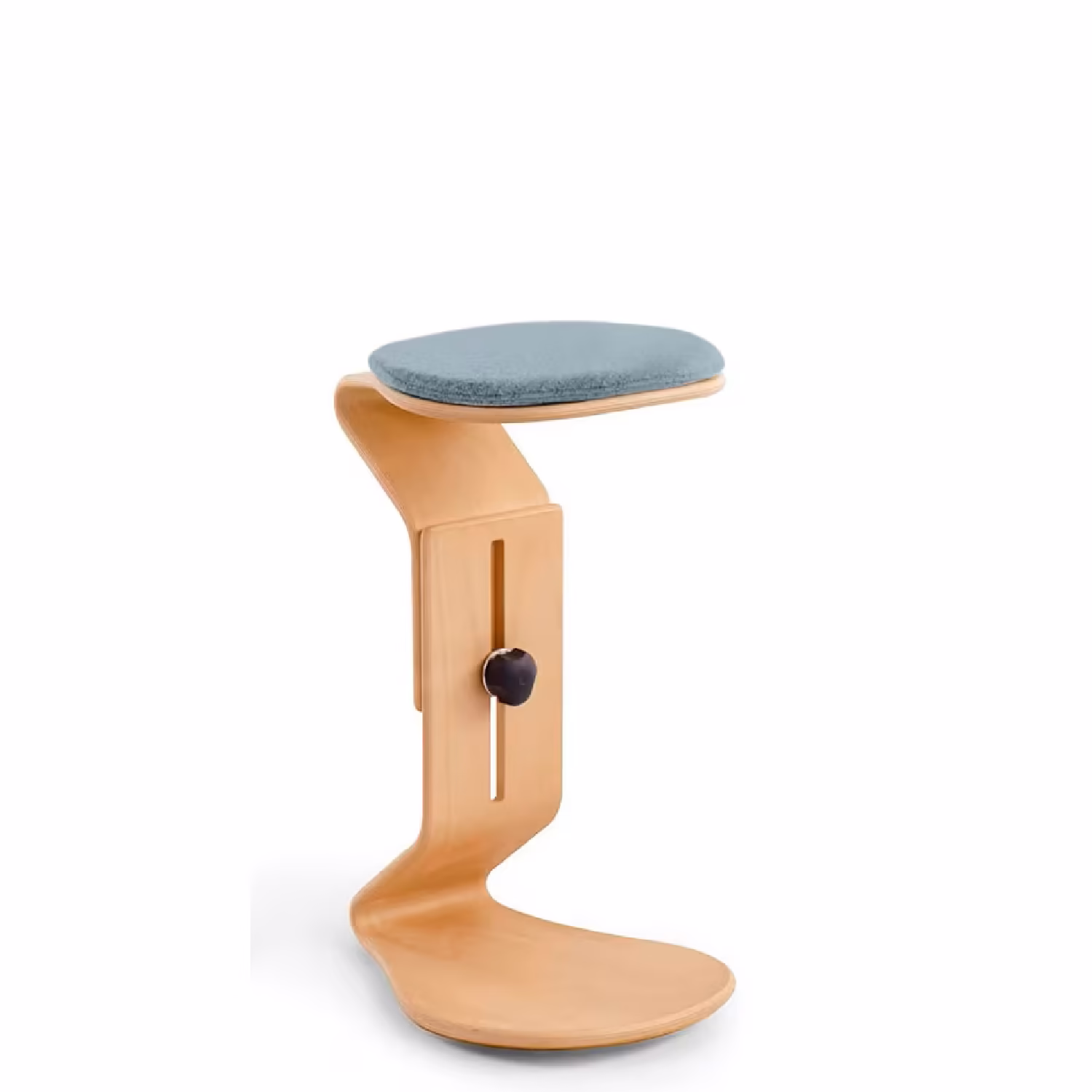 Hocker myERCOLINO ready mit Sitzpolster, höhenverstellbar