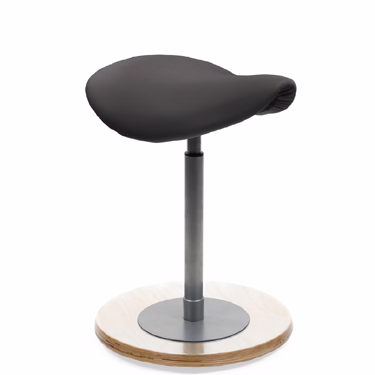 Pendelhocker mit Sattelsitz
