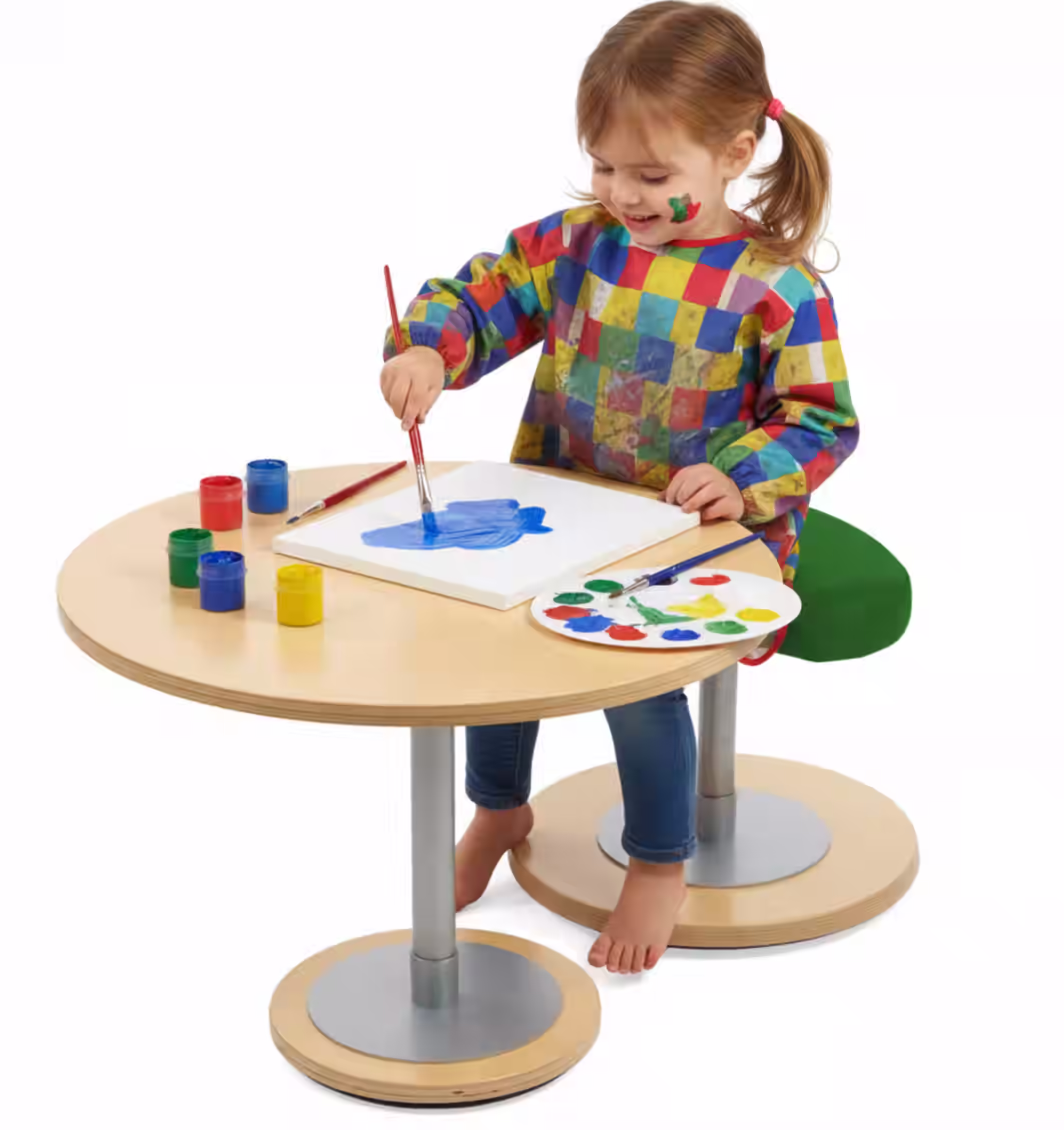 Kinder-Pendelhocker mit Ergositz – Bild 6