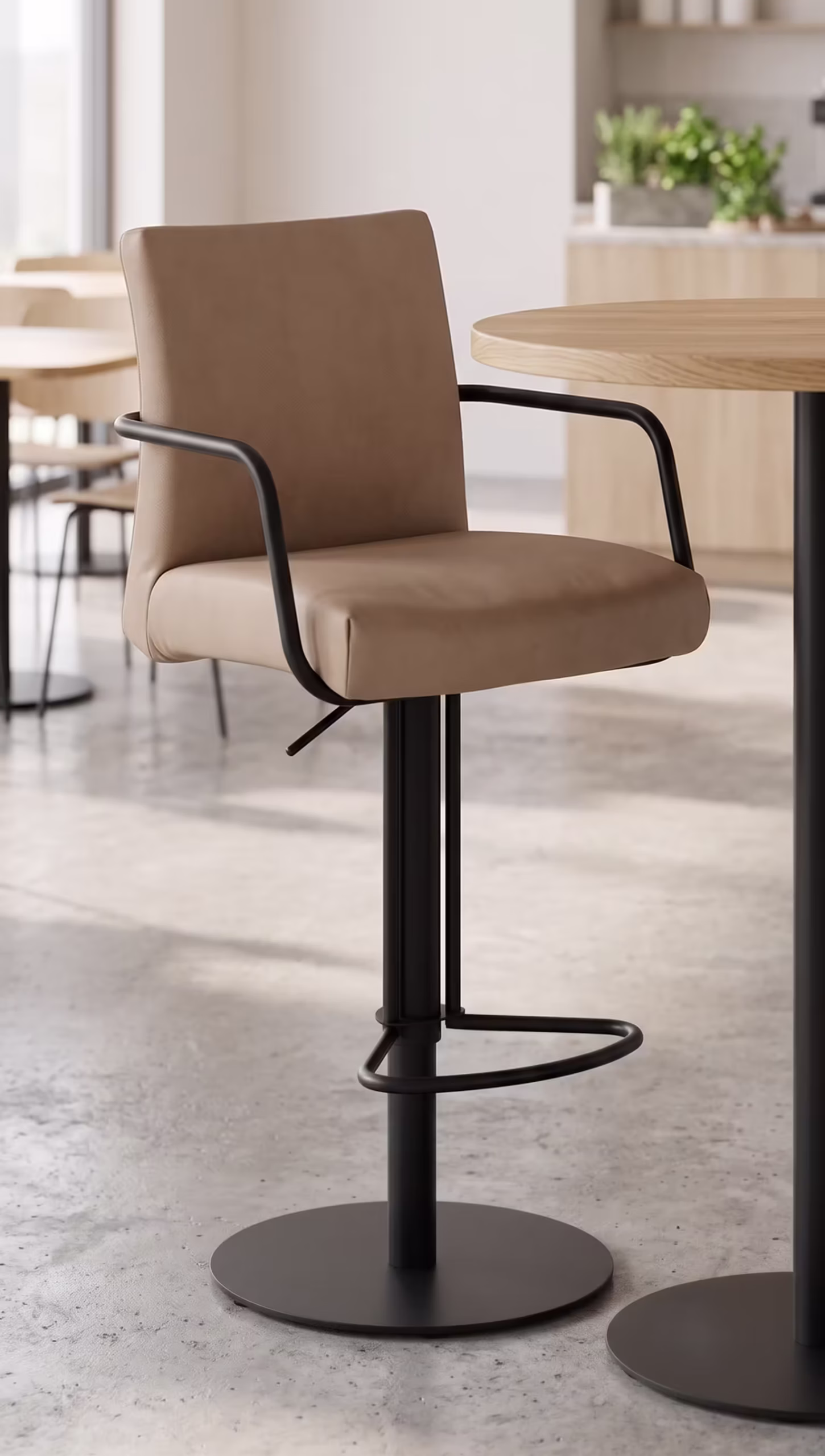 Bar- und Tresenhocker mit hohem Sitzkomfort – Bild 5
