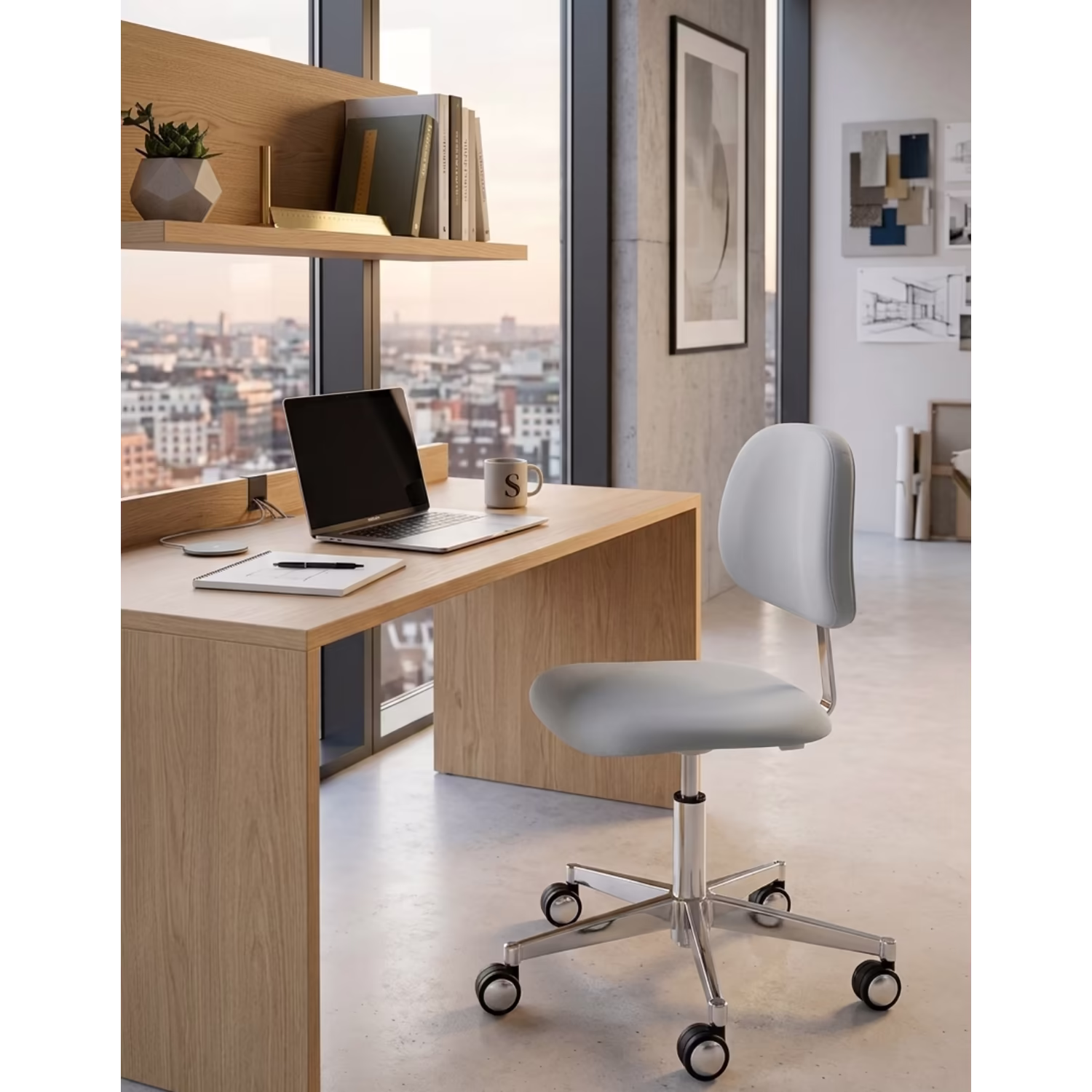 Funktionaler und robuster Arbeitsdrehstuhl – Bild 4