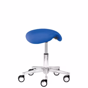 Funktionsdrehhocker mit Sattelsitz