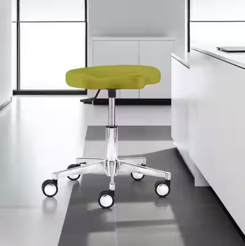 Funktionsdrehhocker mit Ergositz – Bild 2