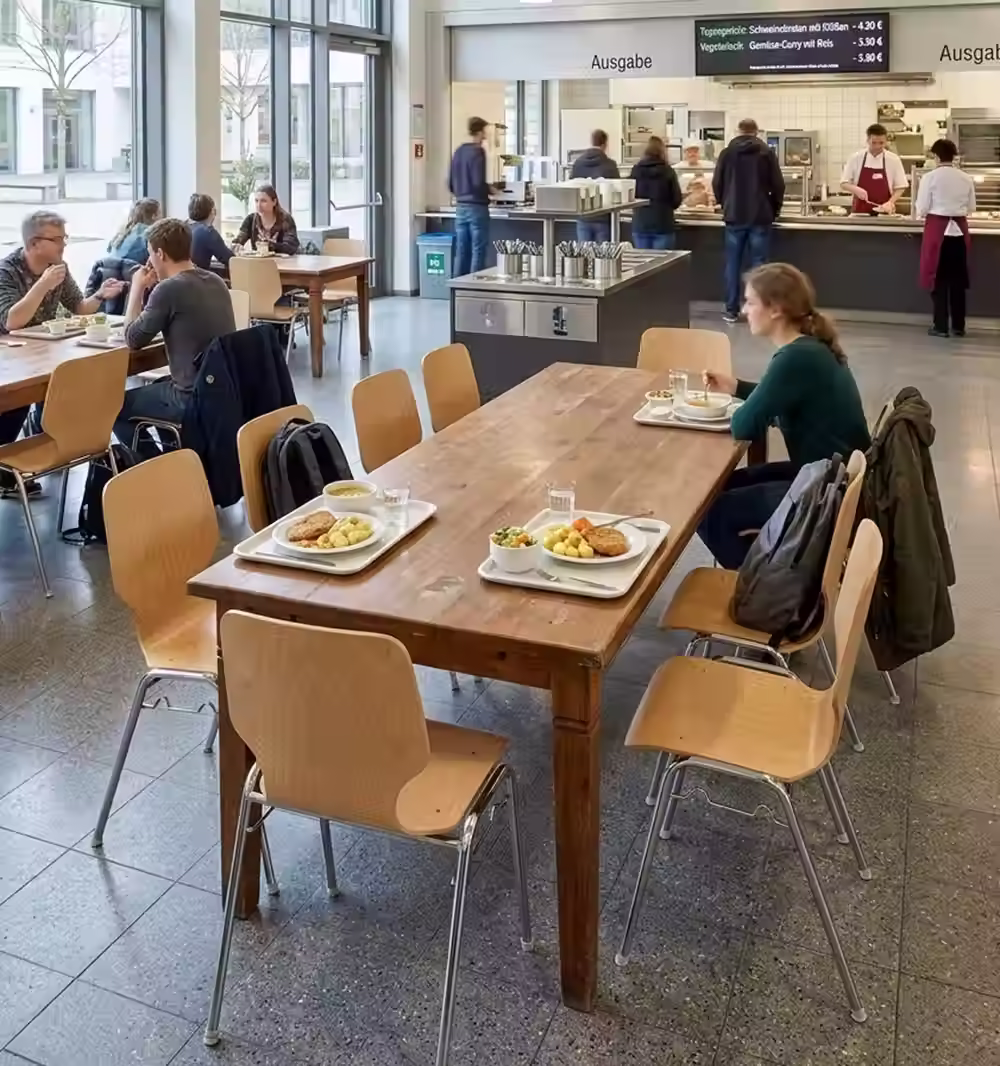 Funktionaler Stapelstuhl mit Reihenverbindern – Bild 3