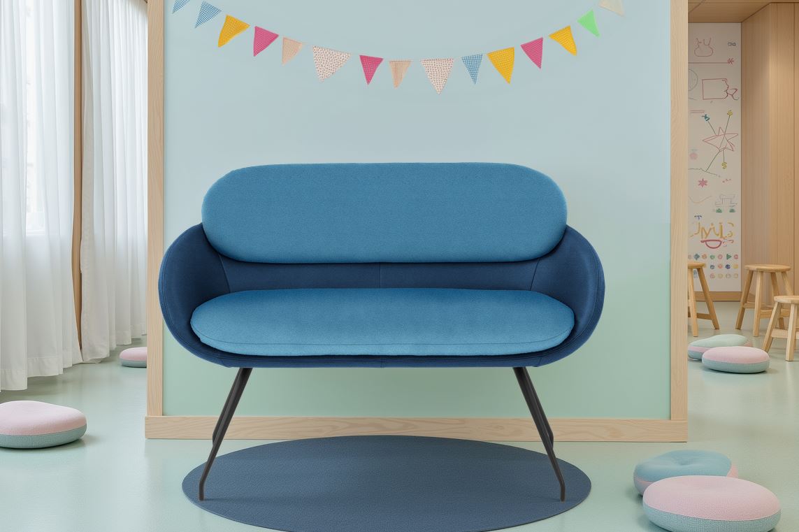 Design-Bank mit weichen, organischen Rundungen – Bild 7